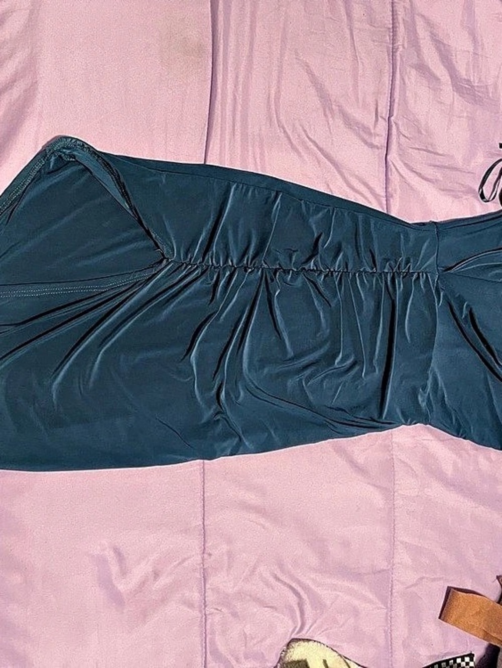 Sans Souci Mini Dress in Blue Size Small Like New